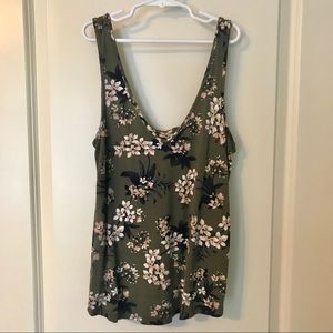 American Eagle Floral Tank